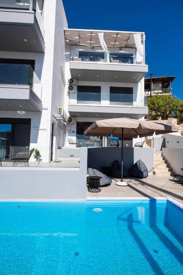 Kalipso & Nafsika Maisonettes Grey Diamond Villa Nikiana Esterno foto